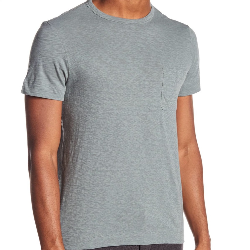 Theory Pocket Crew Neck T-Shirt Nebulous Spray